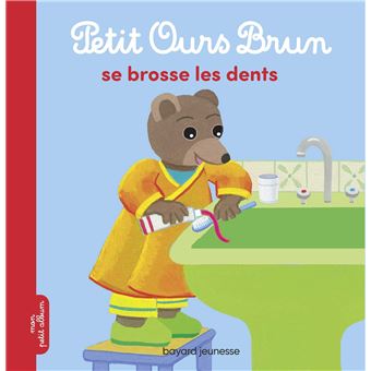 PETIT OURS BRUN SE BROSSE LES DENTS