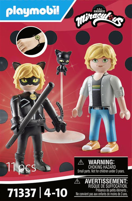 PLAYMOBI MIRACULOUS ADRIEN CHAT