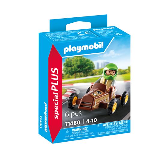 PLAYMOBI ENFANT AVEC VOITURE  DE