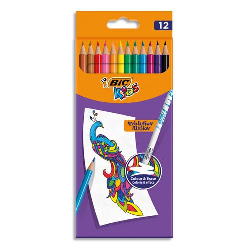 BIC ETUI 12 CRAYONS