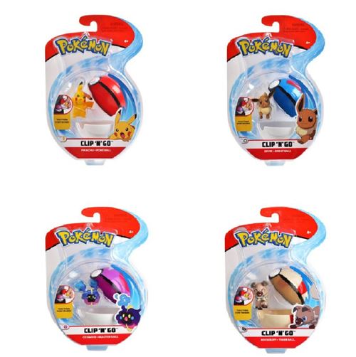 POKEMON  POKE BALL ET SA FIGURINE