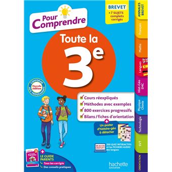 POUR COMPRENDRE TOUTE LA 3E