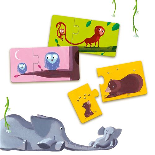DJECO PUZZLE DUO MAMAN ET BB