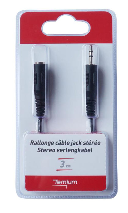 RALLONGE TEMIUM JACK STEREO 3.5MM