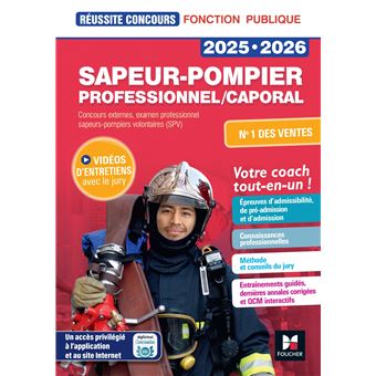 REUSSITE CONCOURS SAPEUR-POMPIER