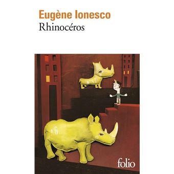 RHINOCEROS  PIECE EN TROIS ACTES