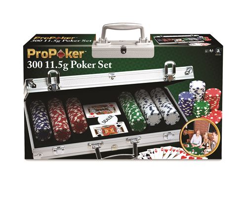 FNAC MALETTE POKER ALU 300 JETONS