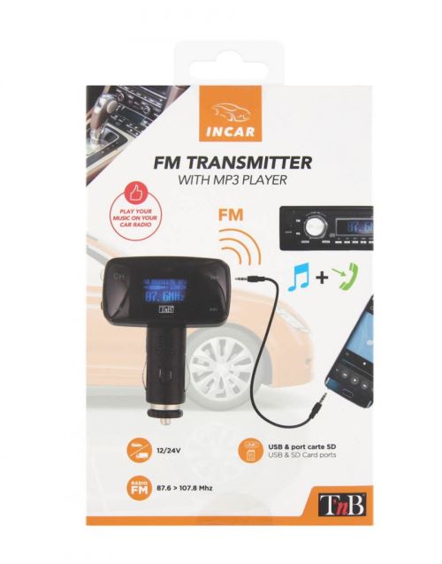 TRANSMETTEUR AUDIO FM TNB NOIR