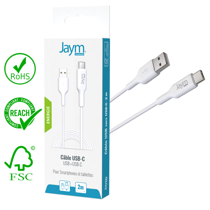 CABLE USB CHARGE & SYNCHRO TYPE-C