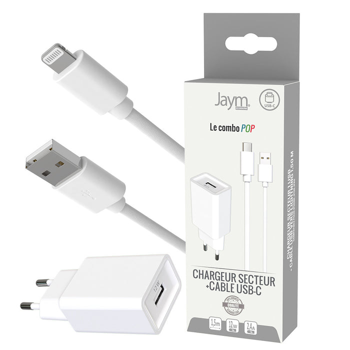 PACK CHARGEUR1 SECTEUR USB 2.3