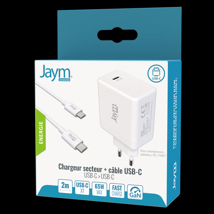 PACK CHARGEUR RAPIDE USB-C 65W